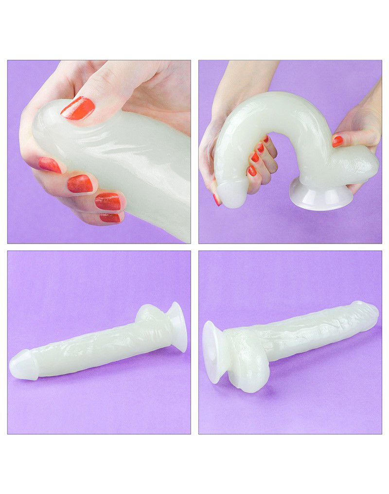 LoveToy - Lumino Play Dildo 26 cm - Glow in the Dark