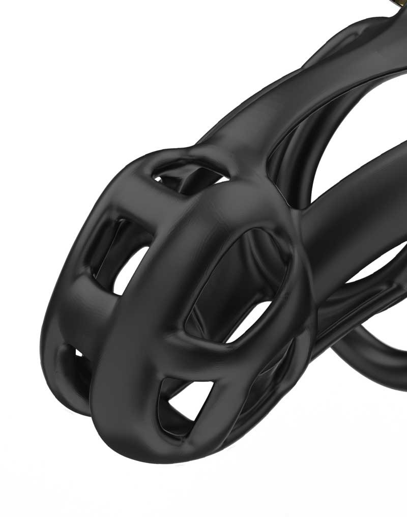 Rimba P-Cage - P-Cage PC01 - Peniskooi Maat S - Zwart