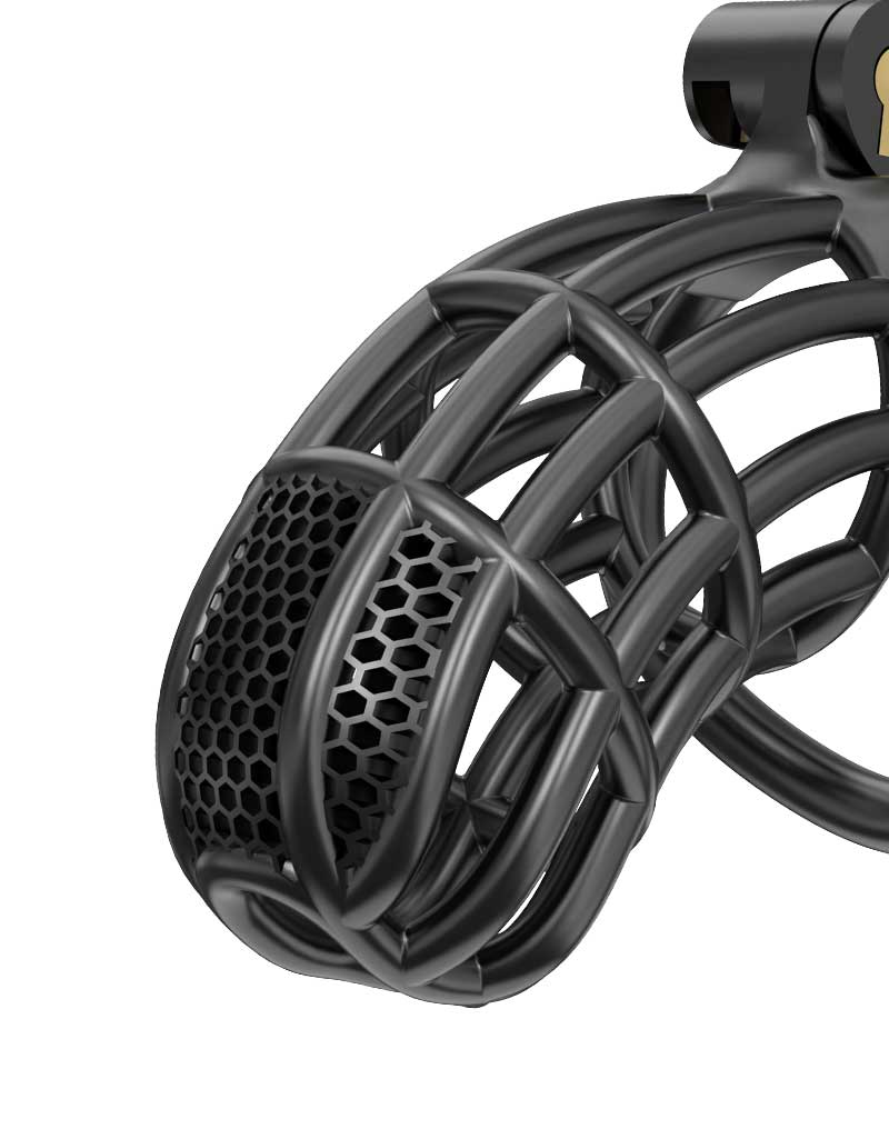 Rimba P-Cage - P-Cage PC06 - Peniskooi Maat L - Zwart