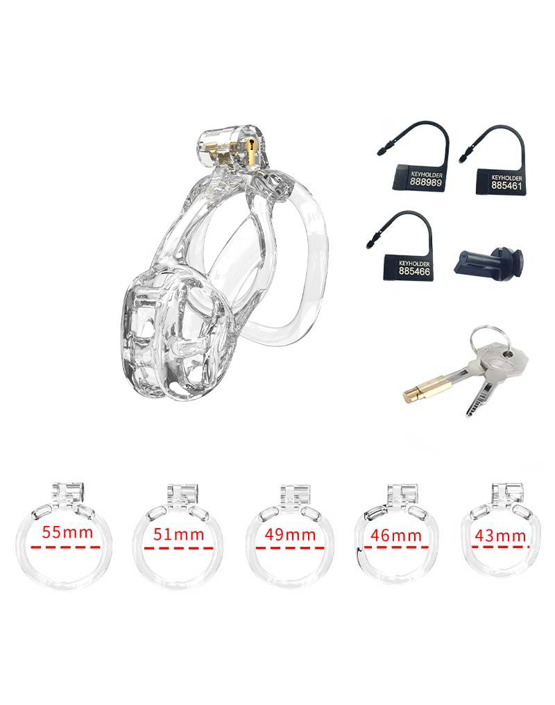 Rimba P-Cage - P-Cage PC11 - Peniskooi maat S - Transparant