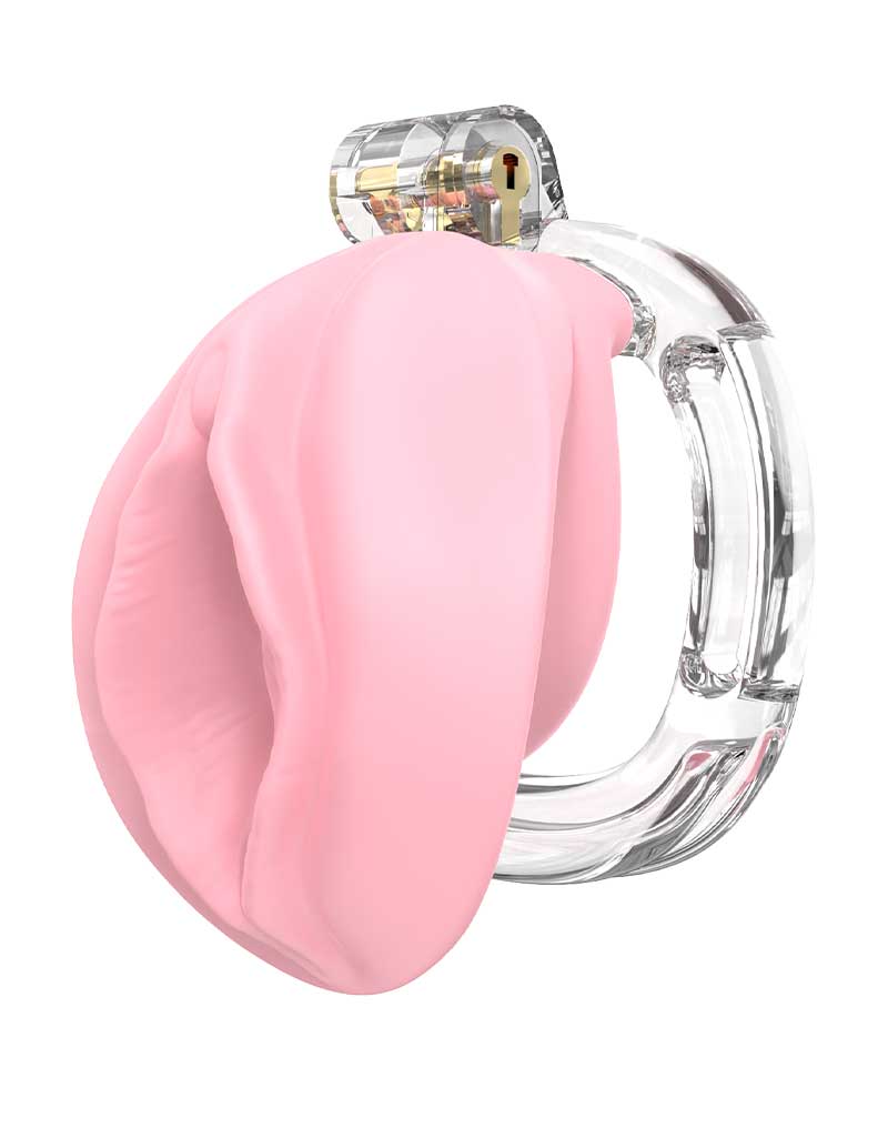 Rimba P- Cage - P-Cage PC10 - Peniskooi Pussy - Transparant, Rose