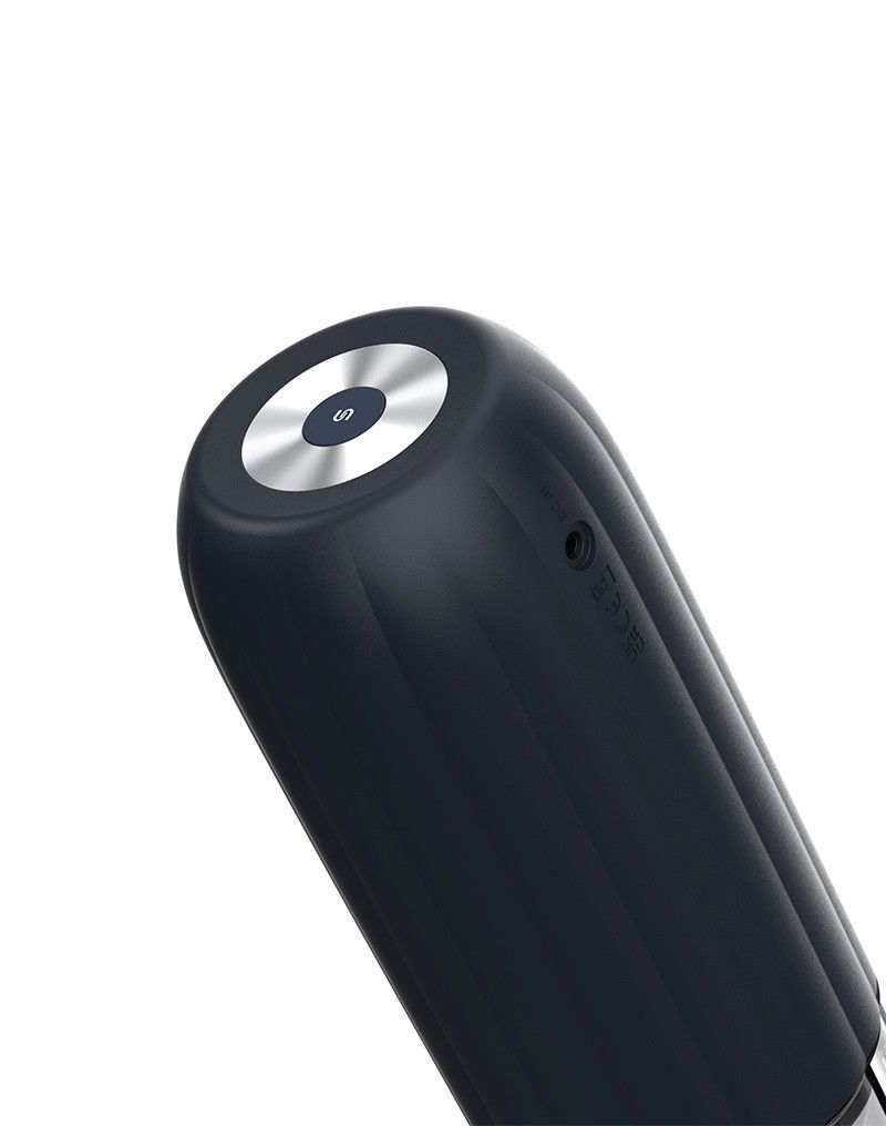 SVAKOM - Alex Neo 2 - Interactieve Thrusting Masturbator met App Control - Donkerblauw