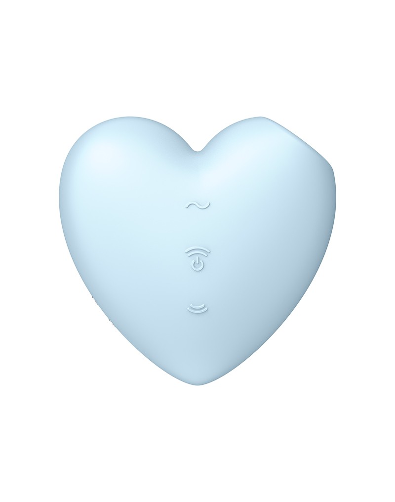 Satisfyer - Cutie Heart - Luchtdruk Vibrator - Blauw