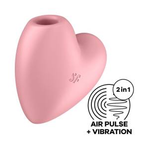 Satisfyer - Cutie Heart - Luchtdruk Vibrator - Roze