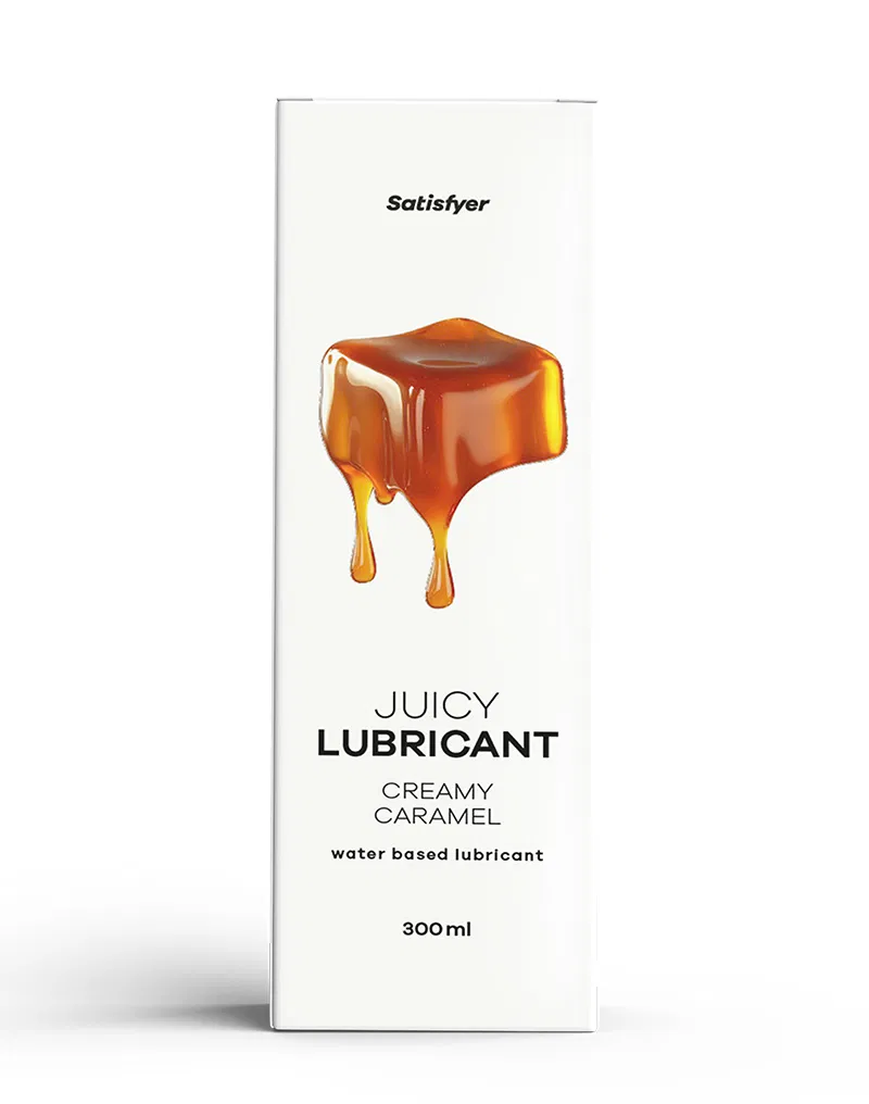 Satisfyer - Glijmiddel op waterbasis - Creamy Caramel - 300 ml