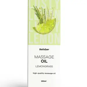Satisfyer - Massageolie - Lemongrass - 250 ml