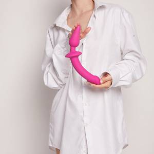 Strap-On-Me - Semi-Realistische Switch Plug-In - 2-in-1 Dildo & Butt Plug Maat S - Roze