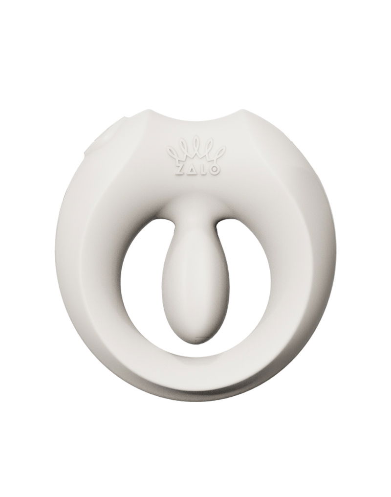 ZALO- Apis - Vibrerende Ring voor Koppels, App Bediend - Ivoor Wit
