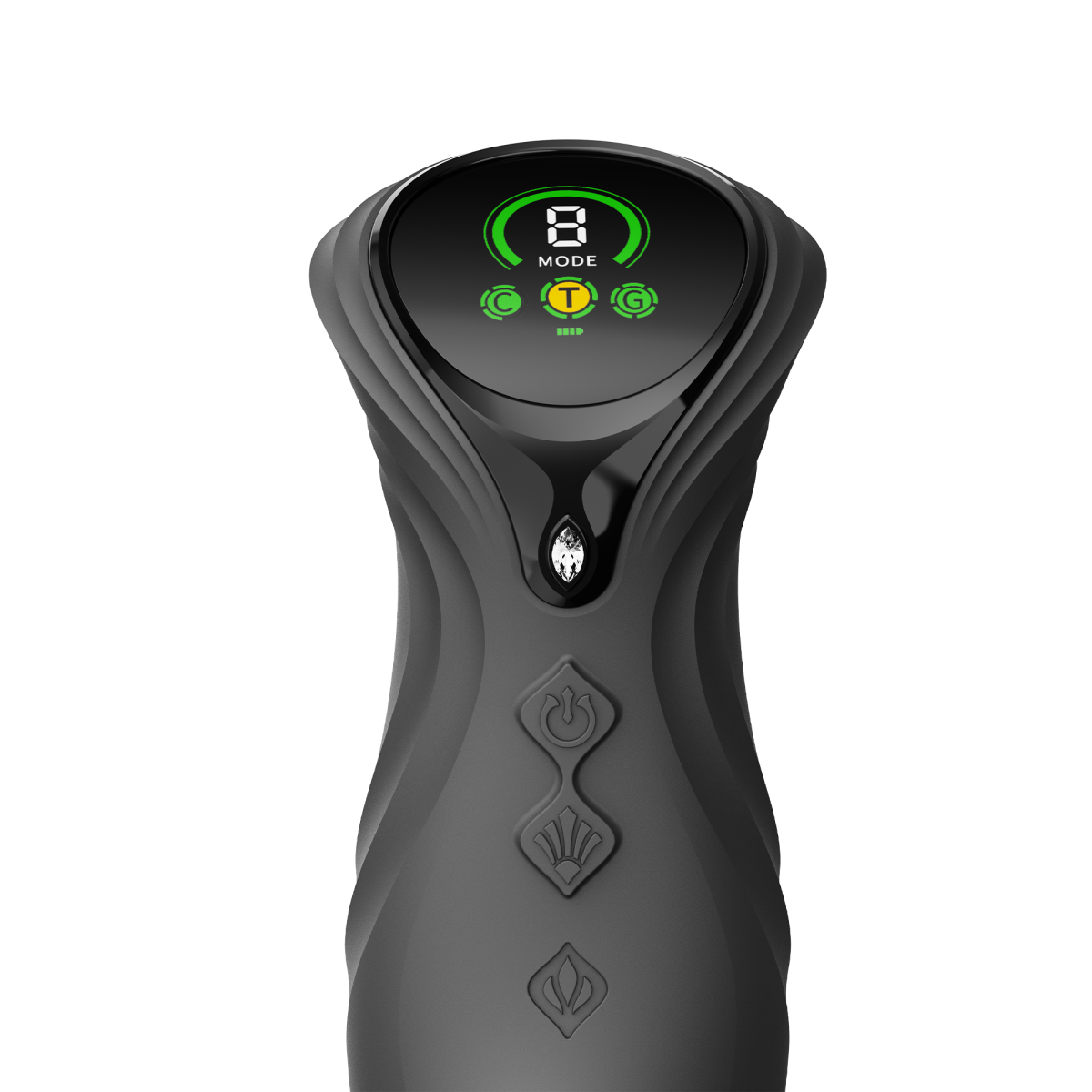 ZALO- Mose 2 - Rabbit Thrusting Vibrator - Zwart