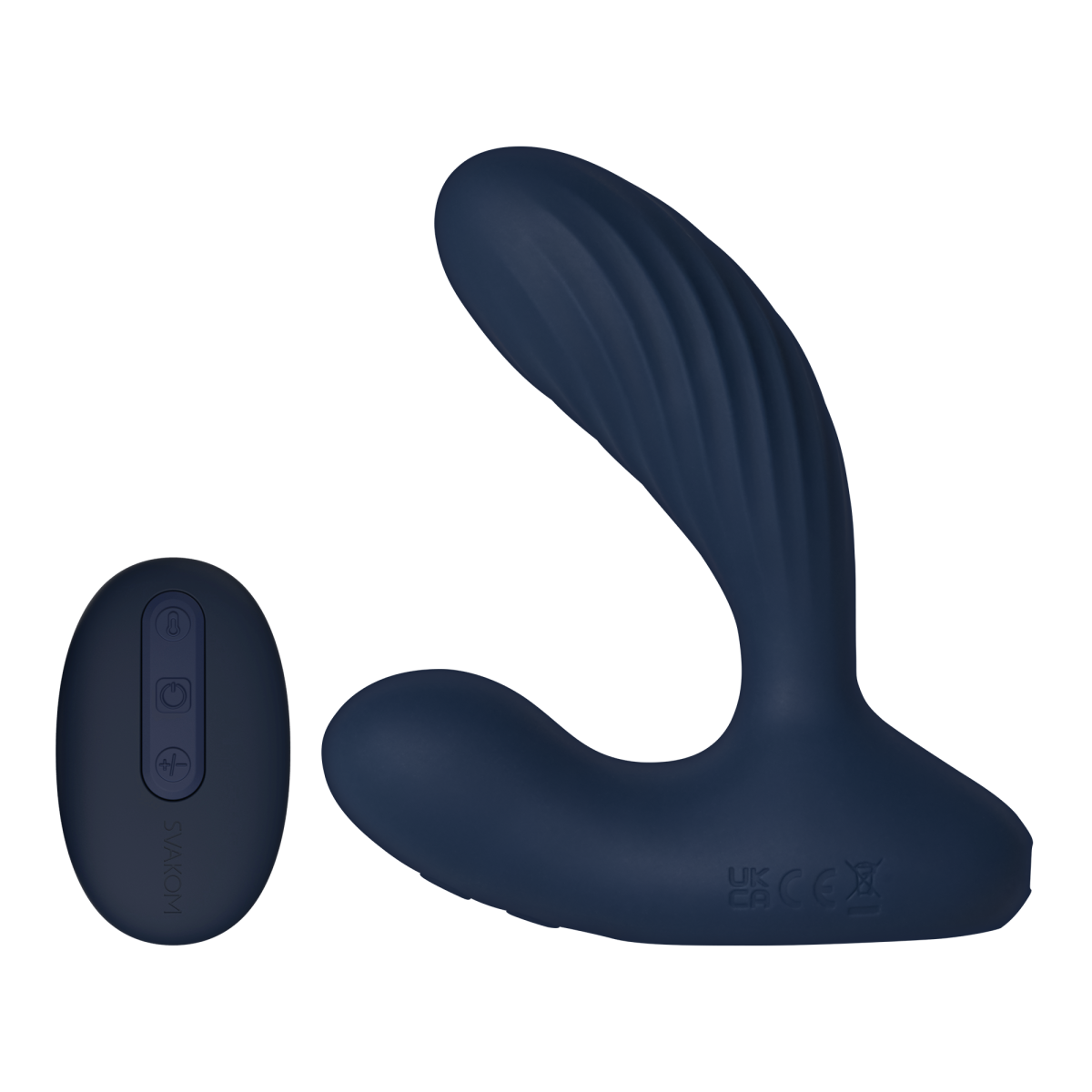 SVAKOM - Vick Neo 2 - Prostaat Vibrator, App Besturing - Marine Blauw