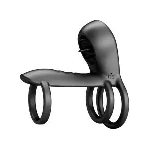 Pretty Love - Jammy - Cock Ring Vibrator met Clitoris Stimulator - Zwart