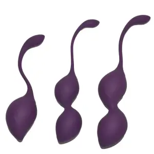 Rimba Toys - Geneva - Kegel Balletjes Training Set - Paars