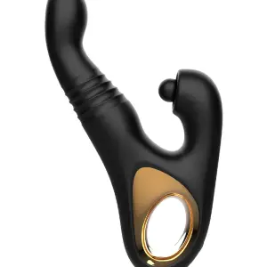 Rimba Toys - Sensual Nights SN08 - Multifunction Vibrator - Zwart