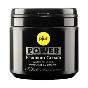 pjur - Power Premium Creme - Hybride Glijmiddel - 500 ml