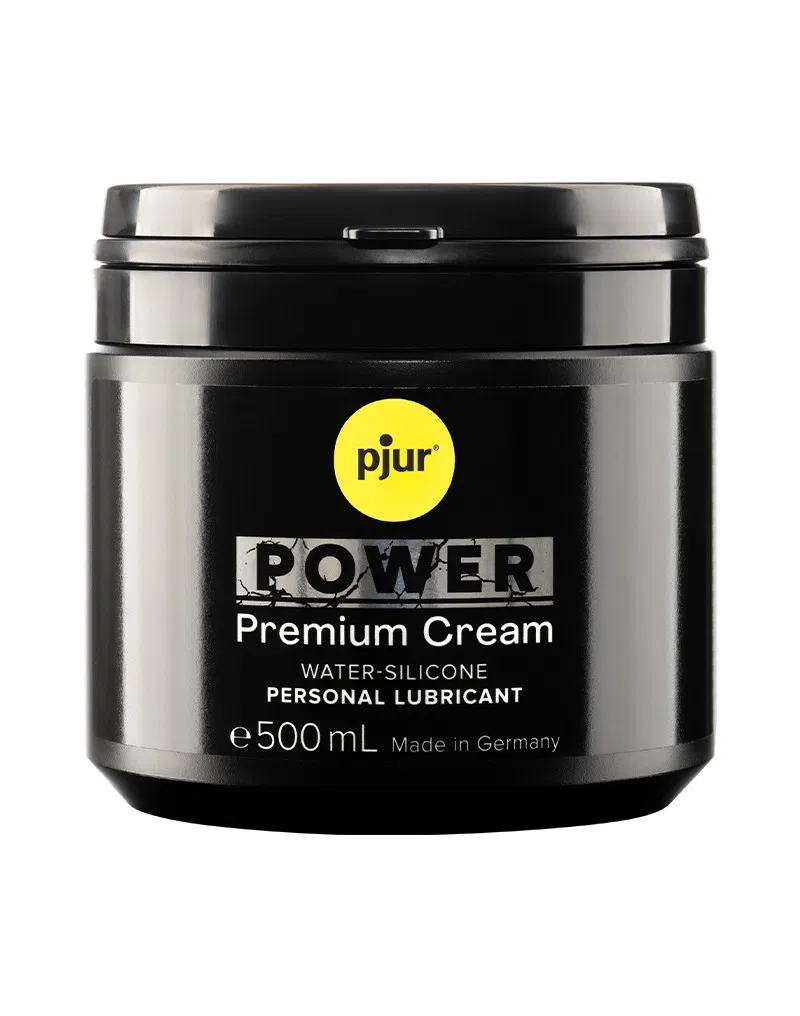 pjur - Power Premium Creme - Hybride Glijmiddel - 500 ml
