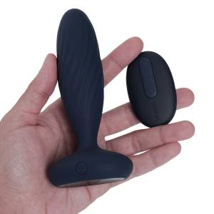 SVAKOM - Jordan - Anaal Vibrator App Controlled - Marine Blauw